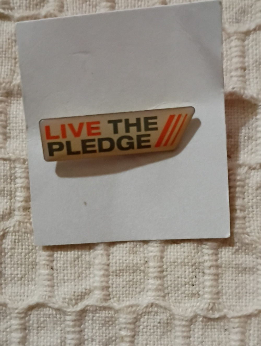 4/$25 Vintage Enamel Metal Pin For Self Expression